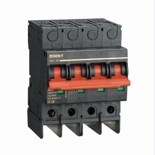 Термический выключатель - BB1-63 series - Zhejiang Benyi Electrical Co.,ltd. - с защитой от короткого замыкания / модульный / для фотогальванического оборудования
