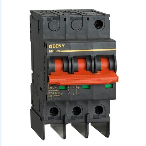 Термический выключатель - 600V 63A BB1-63 - Zhejiang Benyi Electrical Co.,ltd. - постоянный ток / автоматический / для фотогальванического оборудования