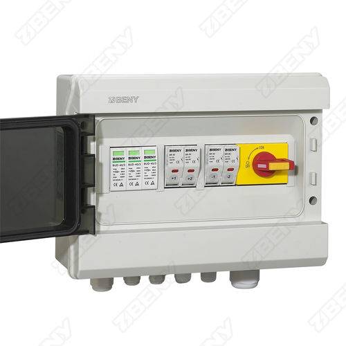 Коробка солнечный комбинатор - BHS-2/1 - Zhejiang Benyi Electrical Co.,ltd. - настенная / прямоугольная / из поликарбоната