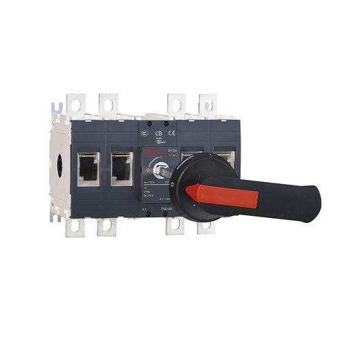 Разъединитель-выключатель низкого напряжения - BH-250  - Zhejiang Benyi Electrical Co.,ltd. - 4 полюса / 3 полюса / DC