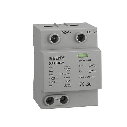 Молниеотвод тип 1 - BUD-S1500 - Zhejiang Benyi Electrical Co.,ltd. - тип 2 / для фотогальванической установки / комбинированный