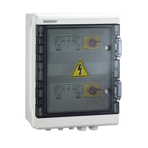 Коробка солнечный комбинатор - BHS-2/2 - Zhejiang Benyi Electrical Co.,ltd. - настенная / прямоугольная / из поликарбоната