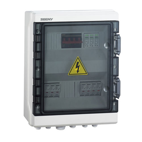 Коробка солнечный комбинатор - BHS-4/1 - Zhejiang Benyi Electrical Co.,ltd. - настенная / прямоугольная / из поликарбоната