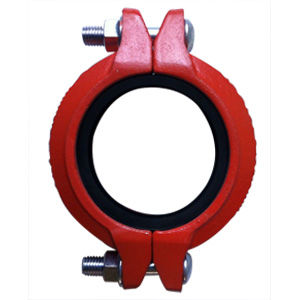 Трубный хомут с болтом - LD 14 VGC 01 - Pipe Valve Flange Factory Landee - металлический / с кольцом из каучука