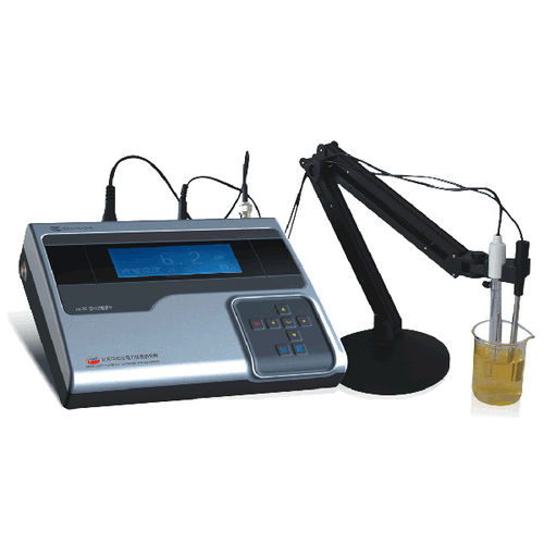 Настольный измеритель pH - HK-3C - HKY Technology CO.,ltd. - для лабораторий / для чистой воды / с дисплеем LCD