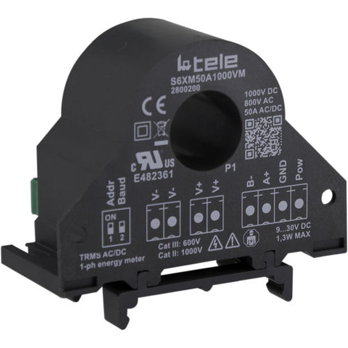 Монофазовый Электрический счетчик электроэнергии - S6XM50A1000VM - TELE Haase Steuergeraete GmbH - на DIN-рейке / настенный / RS-485