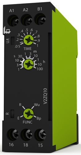 Электронное реле времени - V2ZQ10 24-240V AC/DC - TELE Haase Steuergeraete GmbH - цифровое / для защиты / импульсное