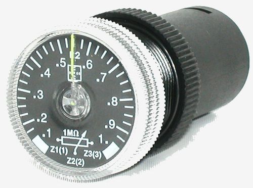 Поворотный потенциометр - R20 - TELE Haase Steuergeraete GmbH - с ручным управлением / аналоговый / для контроля