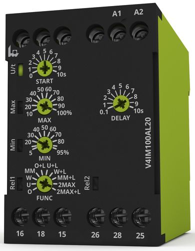 Реле для наблюдения тока - V4IM100AL20 - TELE Haase Steuergeraete GmbH - 2NO/NF / AC/DC / монофазовое