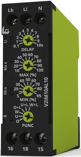 Реле для наблюдения тока - V2IM10AL10 - TELE Haase Steuergeraete GmbH - 1NO/NF / AC/DC / монофазовое