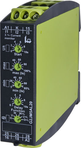 Реле для наблюдения тока - G2JM5AL20 24-240V AC/DC - TELE Haase Steuergeraete GmbH - 2NO/NF / AC / трехфазовое