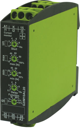 Реле для наблюдения тока - G2IM10AL20 24-240V AC/DC - TELE Haase Steuergeraete GmbH - 2NO/NF / монофазовое / на DIN-рейке