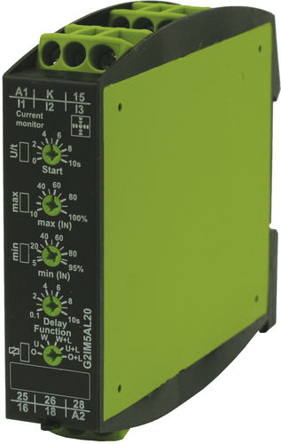 Реле для наблюдения тока - G2IM5AL20 24-240V AC/DC - TELE Haase Steuergeraete GmbH - 2NO/NF / на DIN-рейке