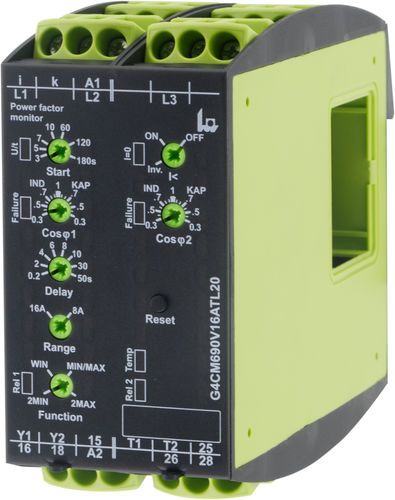 Защитное реле коэффициента мощности - G4CM690V16ATL20 - TELE Haase Steuergeraete GmbH - 2NO/NF / 1NO/NF / AC
