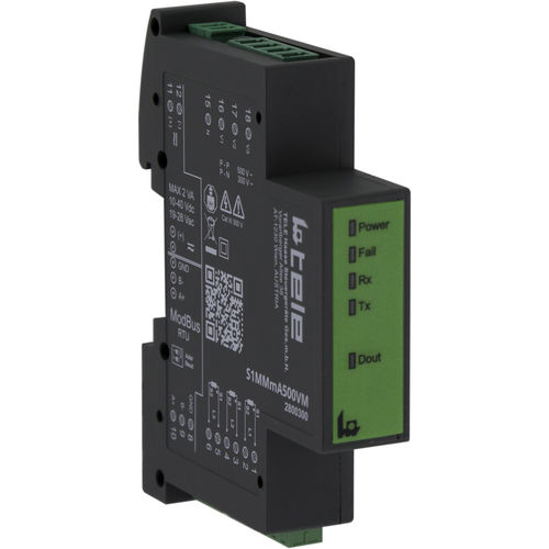 Трехфазовый Электрический счетчик электроэнергии - S1MMmA500VHM - TELE Haase Steuergeraete GmbH - на DIN-рейке / программируемый / RS-485