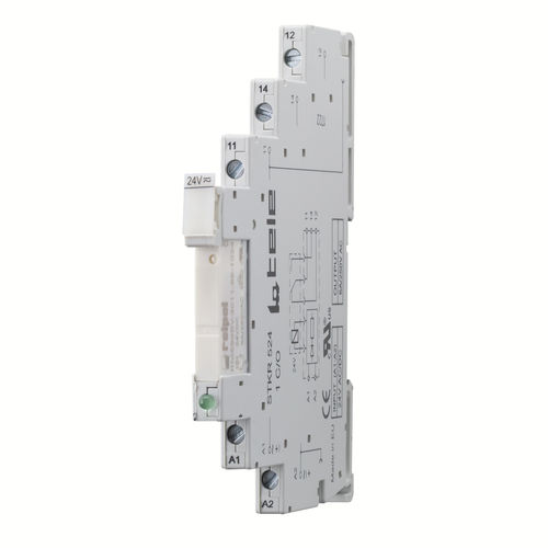 Электромеханическое реле 24 Vcc - STKR524 - TELE Haase Steuergeraete GmbH - 24 Vca / компактное / тонкое