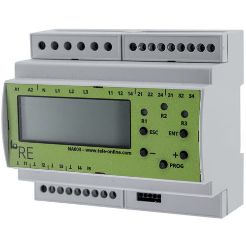 Защитное реле для сети и системы - NA003.COM-64 - TELE Haase Steuergeraete GmbH - скачков напряжений / недонапряжение / отсутствие фазы