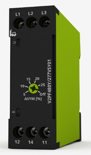Реле для наблюдения напряжения - V2PF480Y/277VSY01 - TELE Haase Steuergeraete GmbH - порядка чередования фаз / отсутствие фазы / перекос фаз