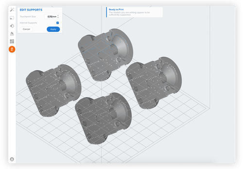 Программное обеспечение для 3D-принтера для моделирования - PreForm - Formlabs - CAO