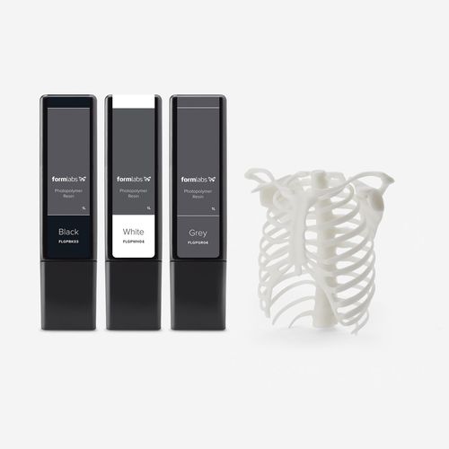 Белая смола для 3D-принтера - Formlabs - серая / черная / синяя