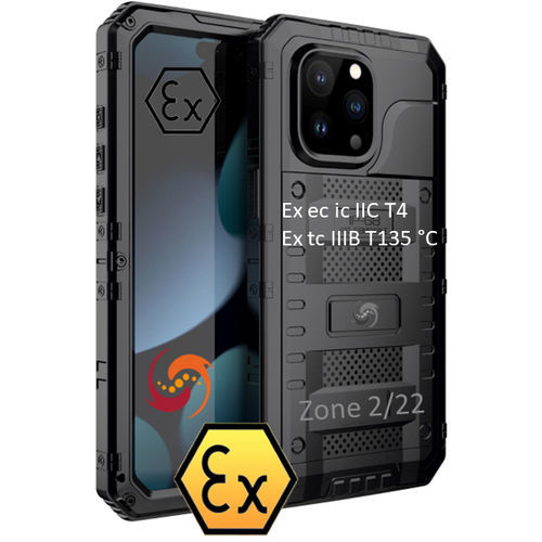 Промышленный смартфон ATEX - MOB-EX-IPH-15 series - Atexxo B.V. - WiFi / bluetooth / 4G
