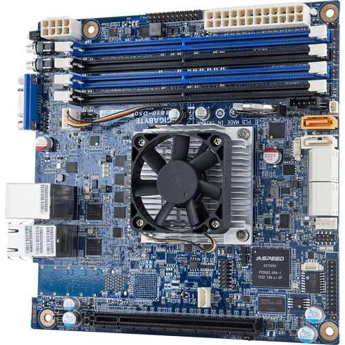 Материнская плата мини-ITX - MB10-DS1 - GIGABYTE G.B.T Technology Trading GmbH - Quad Core / Broadwell / Intel®