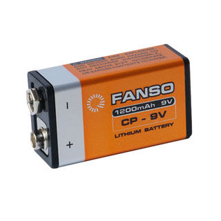 Литий-диоксид марганцевый аккумулятор - CP9V - Wuhan Fanso Technology Co., Ltd. - призматический / 9 В / IEC