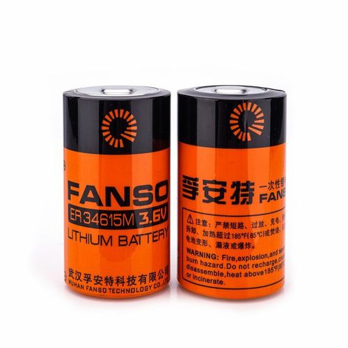 Литий-диоксид марганцевый аккумулятор - ER34615M - Wuhan Fanso Technology Co., Ltd. - тип D / 3 V / IEC
