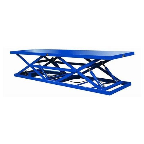 Ножничный подъемный стол - SLTD series - Air Technical Industries - тандемный ножничный / пневматический / стационарный