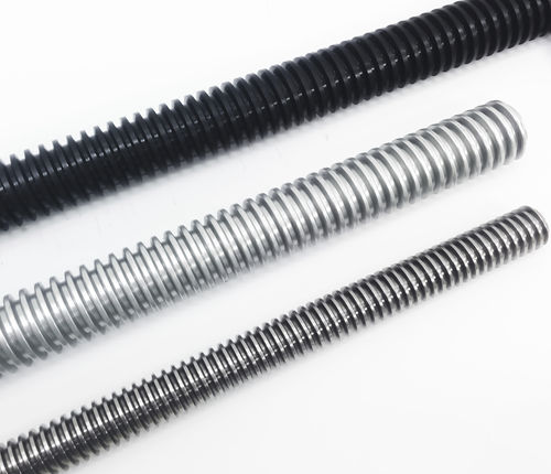 Шариковый винт из нержавеющей стали - TRAPEZOIDAL THREADED BARS - Bimeccanica s.r.l. - скрученный