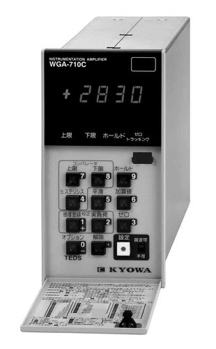 Усилитель сигнала - WGA-710C series  - Kyowa Electronic Instruments Co. - для измерений / компактный / для давления