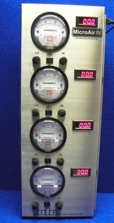 Регулятор давления сверхнизкое давление - MultiAir, MicroAir IV - On Line Controls, Inc. - для воздуха / на пружине / двухступенчатый