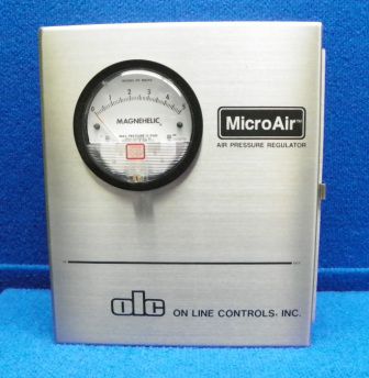 Регулятор давления для воздуха - MicroAir I - On Line Controls, Inc. - на пружине / одноуровневый / точный