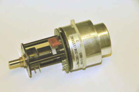 Многооборотный потенциометр - MAC20C - On Line Controls, Inc. - однооборотный / с двигателем AC / в катушке