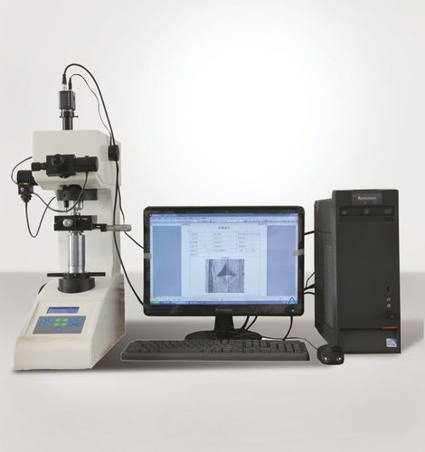 Твердомер по Виккерсу - Laizhou Weiyi Experiment Machine Manufacturing Co., Ltd. - настольный / с панелью управления / с анализом изображения