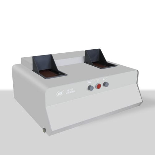 Ленточный шлифовальный станок - BG-32 - Laizhou Weiyi Experiment Machine Manufacturing Co., Ltd. - с ручным управлением / для операции отделки / 380 В