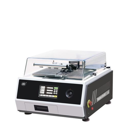 Станок для резки с ножом - iqiege&reg;650S - Laizhou Weiyi Experiment Machine Manufacturing Co., Ltd. - для керамического материала / для металла / для камня