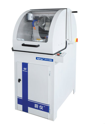 Станок для резки с вращающейся пластиной - iqiege&reg; 2110D - Laizhou Weiyi Experiment Machine Manufacturing Co., Ltd. - для металла / для труб / металлографический