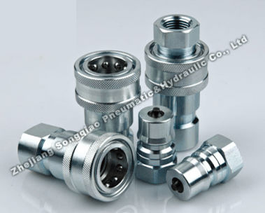 Быстроразъемное соединение - LSQ-S2 series - Zhejiang Songqiao Pneumatic and Hydraulic Co.,Ltd - гидравлический / ISO / из стали