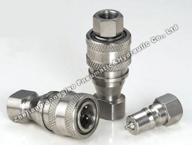 Быстроразъемное соединение - KZF series - Zhejiang Songqiao Pneumatic and Hydraulic Co.,Ltd - для химических продуктов / для газа / раструбный