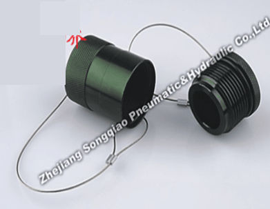Круглая крышка - LSQ-VEP series - Zhejiang Songqiao Pneumatic and Hydraulic Co.,Ltd - из металла / защитная
