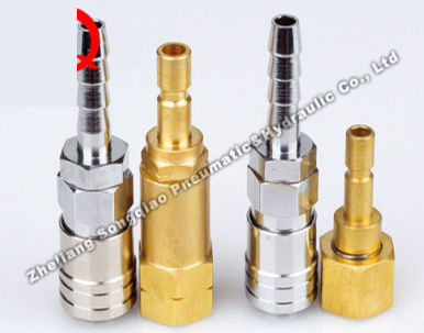 Быстроразъемное соединение - LSQ-DD series - Zhejiang Songqiao Pneumatic and Hydraulic Co.,Ltd - пневматический / из латуни
