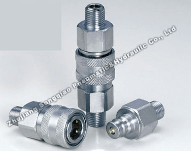 Быстроразъемное соединение - LSQ-S3 series - Zhejiang Songqiao Pneumatic and Hydraulic Co.,Ltd - гидравлический / ISO / из стали