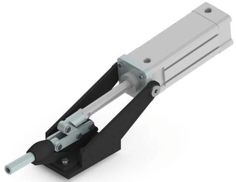 Пневматическое прижимное устройство - AOT-6750 HTC seriesAOT-6750-HTC - Steel Smith - со скользящим стержнем