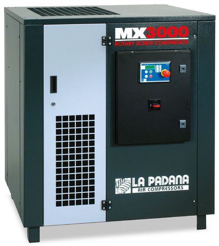Винтовой компрессор - MX 2200, 3000 - La Padana Air Compressors - ротационный / воздушный / с электродвигателем