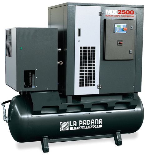 Винтовой компрессор - MX 2200 - 500 E, MX 3000 - 500 E - La Padana Air Compressors - ротационный / воздушный / с электродвигателем