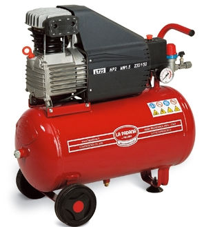 Поршневый компрессор - ED 25/2 M - La Padana Air Compressors - воздушный / с электродвигателем / на роликах