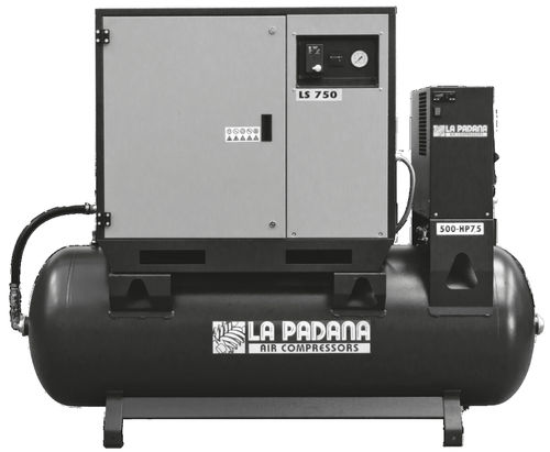Поршневый компрессор - LS 750 - 500E - La Padana Air Compressors - воздушный / с электродвигателем / стационарный