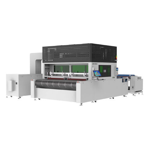 Лазерный станок для резки - FCA2400-T-A - GD HAN'S YUEMING LASER TECH CO.,LTD - для раскатывания / для печати / для автомобилестроения
