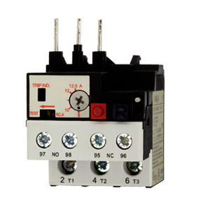 Термическое защитное реле - RHU & RHN Series - TECO ELECTRIC & MACHINERY Co., Ltd. - трехфазовое / для электрического двигателя / для установки на контакторе
